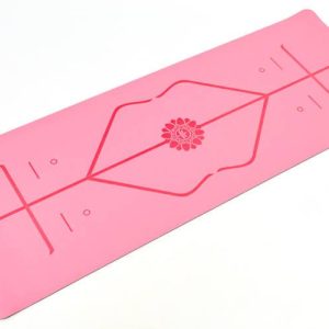 ピンクのヨガマット